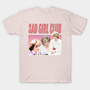 PrinCesS DianA SAD girLs ∆ Aesthetic 90s Style Hipster Design T-Shirt